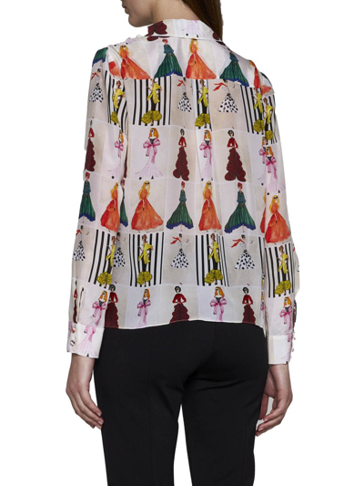 Shop Alice And Olivia Alice + Olivia Shirts In Romantic Stace