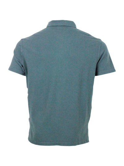 Shop Armani Exchange T-shirts And Polos In Green
