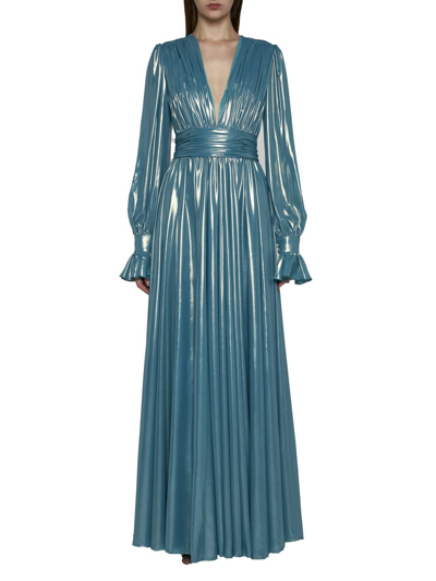 Shop Blanca Vita Dresses In Turquoise