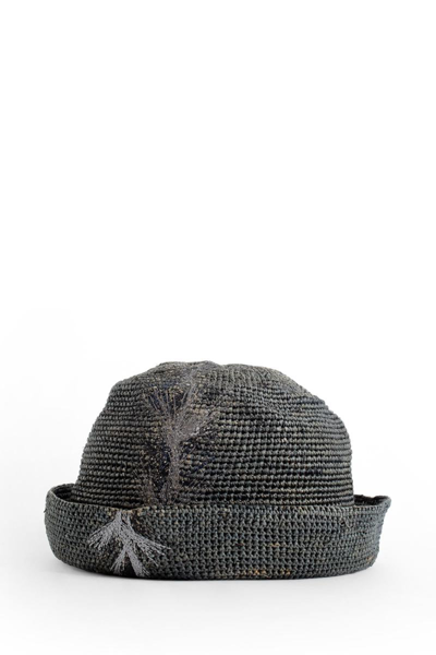 Shop Horisaki Hats In Grey