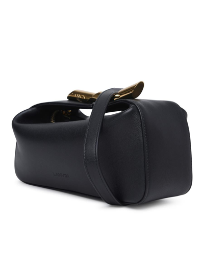 Shop Lanvin 'haute Sequence' Black Leather Bag
