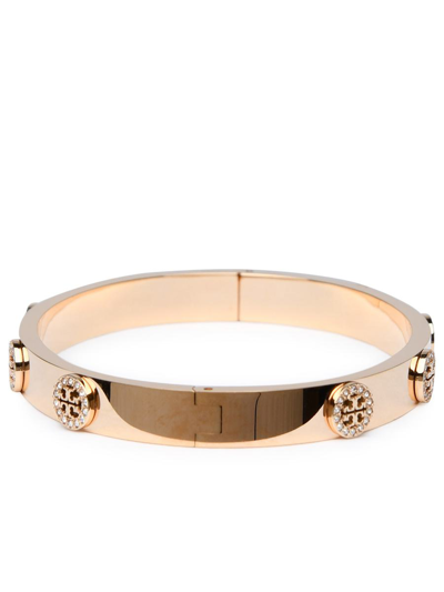 Shop Tory Burch 'miller' Gold Steel Bracelet