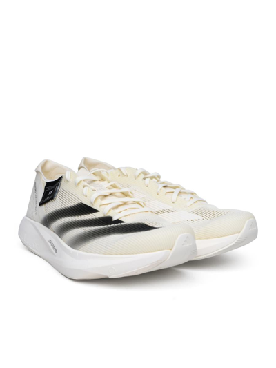Shop Y-3 Adidas 'takumi Sen 10' White Fabric Sneakers