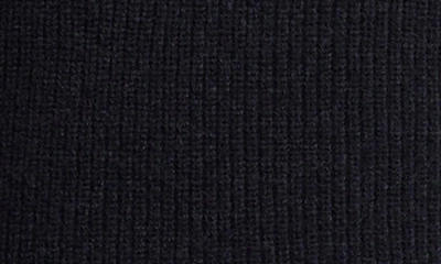 Shop Estelle Clovelly Button Mock Neck Sweater In Black