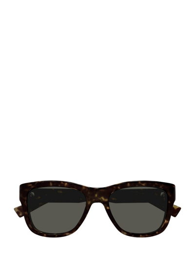 Shop Saint Laurent Eyewear Butterfly Frame Sunglasses In Multi