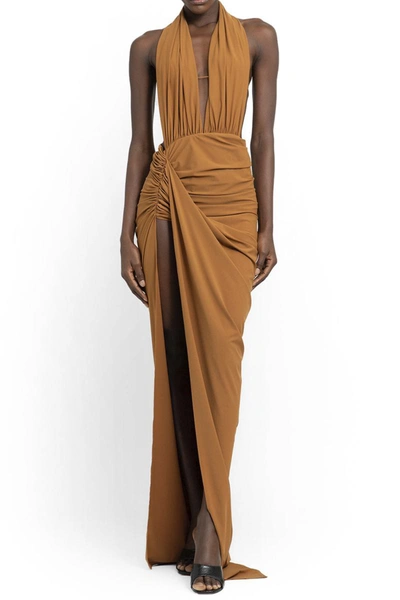 Shop Atlein Dresses In Brown