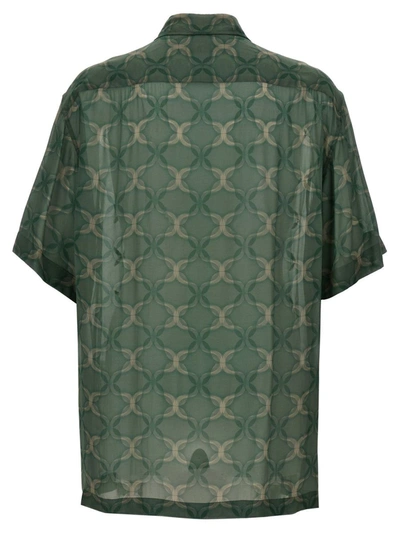 Shop Dries Van Noten 'cassidye' Shirt In Green