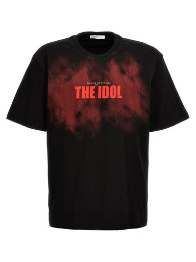 Shop Ih Nom Uh Nit 'the Idol' T-shirt In Black
