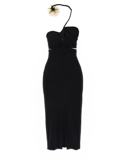 Shop Magda Butrym '20' Dress In Black