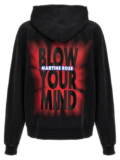 Shop Martine Rose 'blow Your Mind' Hoodie In Black