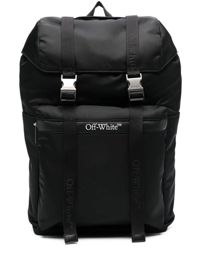 Shop Off-white Outdoor Drawstring Backpack In Black No Color
