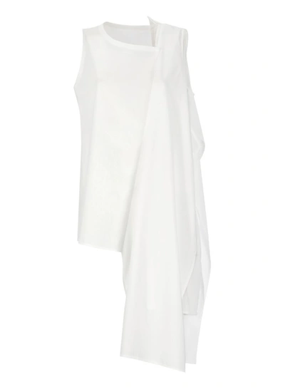 Shop Y's White  Cotton Dress