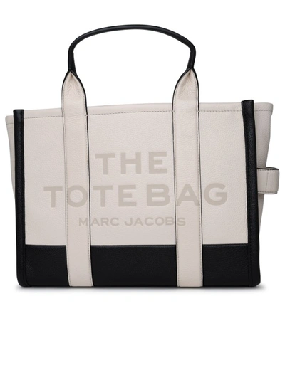 Shop Marc Jacobs (the) Bicolor Tote Bag In Grey