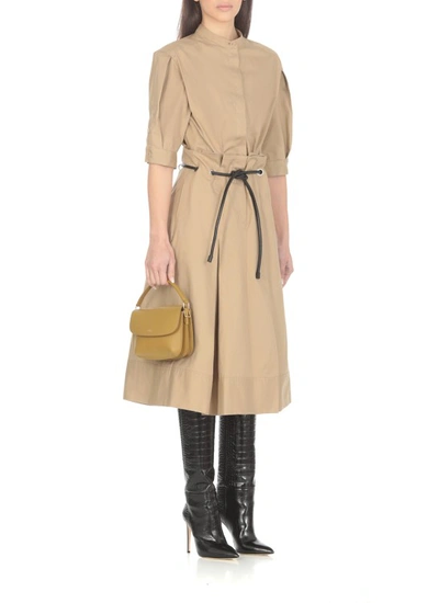 Shop 3.1 Phillip Lim / フィリップ リム Origami Chemisier Dress In Neutrals