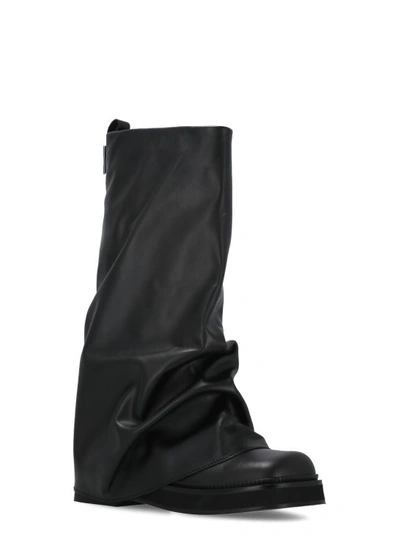 Shop Attico Combat Robin Boots In Black