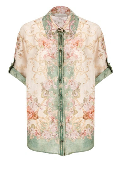 Shop Zimmermann Multicolor August Shirt