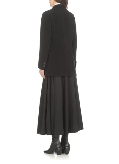 Shop Yohji Yamamoto Black Blazer