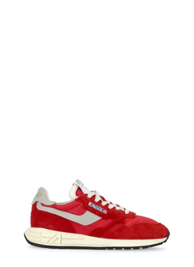 Shop Autry Whirlwind Low Sneakers In Red