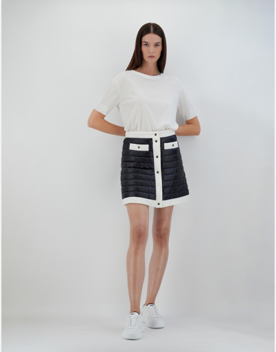 Herno Nylon Ultralight And Ecoage Skirt In Black
