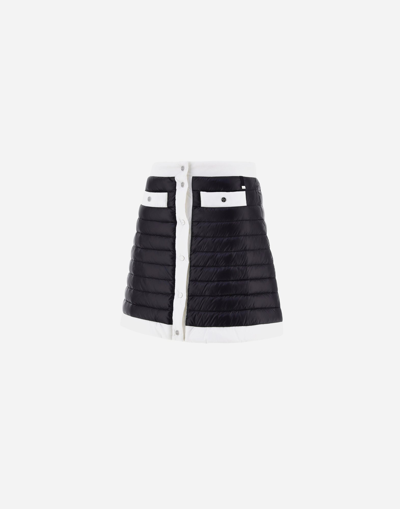 Herno Nylon Ultralight And Ecoage Skirt In Black