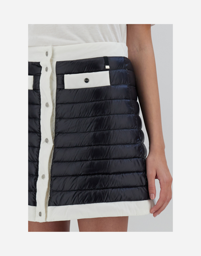 Herno Nylon Ultralight And Ecoage Skirt In Black