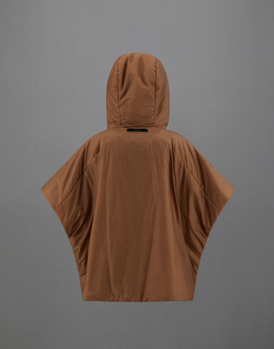 Herno Laminar Anorak In Translucent Ripstop In Tobacco