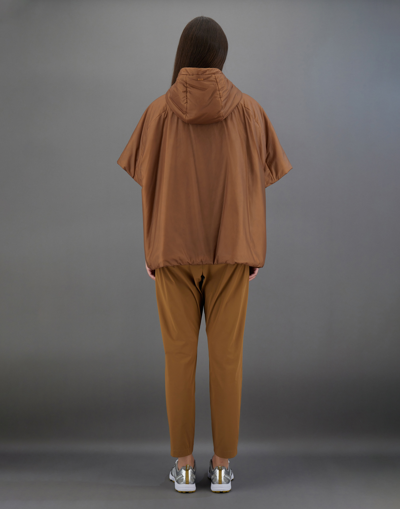 Herno Laminar Anorak In Translucent Ripstop In Tobacco