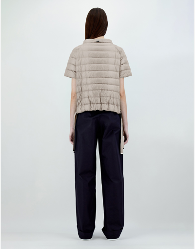 Herno Nylon Ultralight Cape Jacket In Chantilly