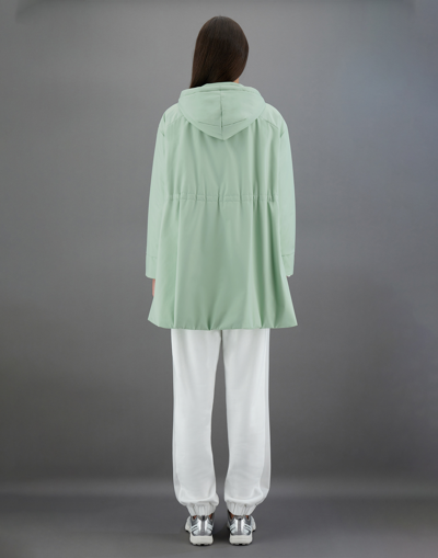 Herno Laminar Parka In Gore-tex Infinium Windstopper In Seafoam Green