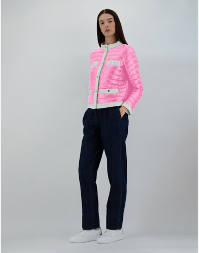 Herno Nylon Ultralight And Ecoage Jacket In Pink