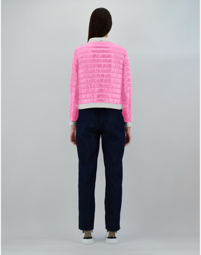 Shop Herno Nylon Ultralight ＆ Ecoage ジャケット In Pink