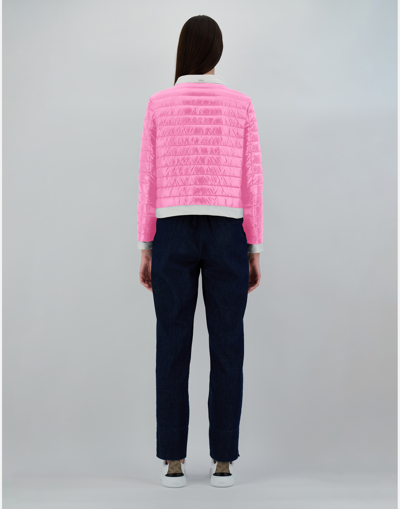 Herno Nylon Ultralight And Ecoage Jacket In Pink
