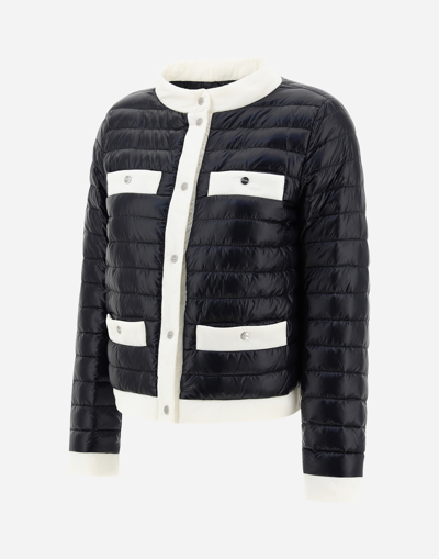 Herno Nylon Ultralight And Ecoage Jacket In Black