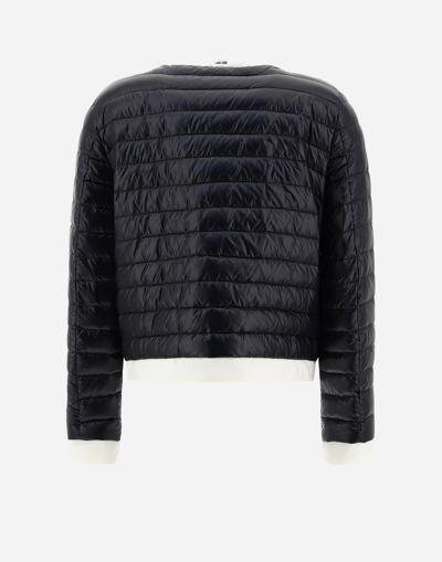 Herno Nylon Ultralight And Ecoage Jacket In Black