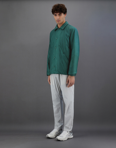 Herno Laminar Shirt In Translucent Ripstop In Dark Forest