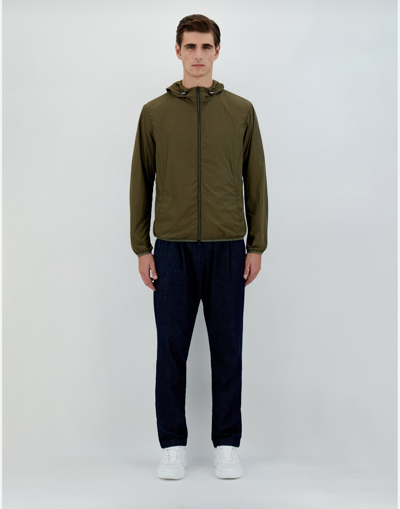Herno Ultralight Matt Bomber Jacket In Light Military