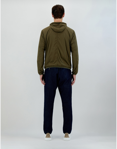 Herno Ultralight Matt Bomber Jacket In Light Military