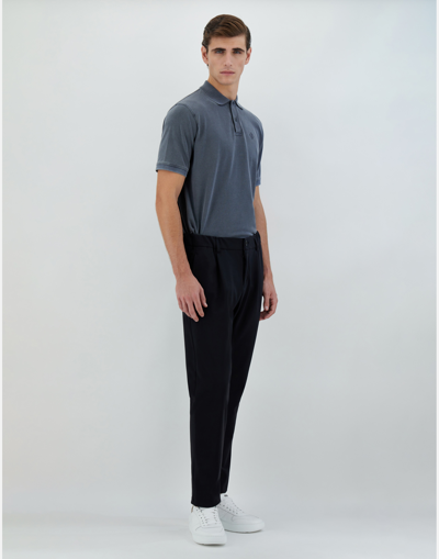 Herno ノンウォッシュド Light Scuba パンツ In Black