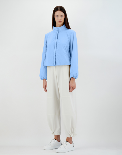 Shop Herno Ecoage Bomber Jacket In Light Blue