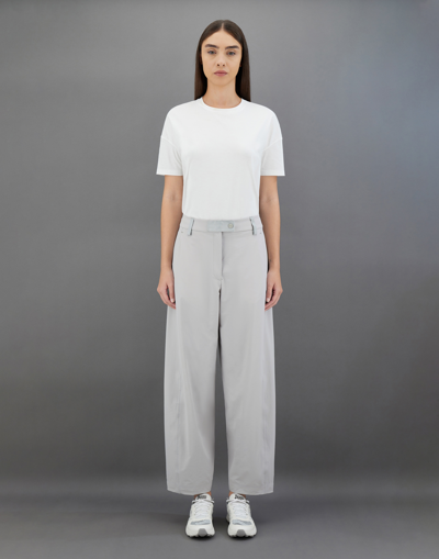 Herno Laminar Trousers In Comfort Structured In Ice