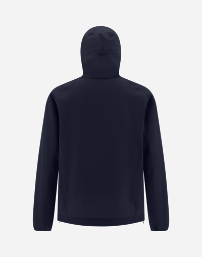 Herno Bomber Jacket In Essence In Navy Blue