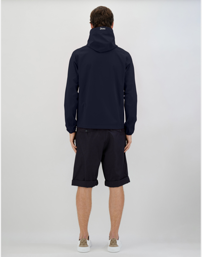 Herno Bomber Jacket In Essence In Navy Blue