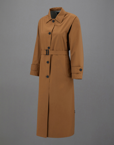 Herno Laminar Raincoat In Gore-tex Paclite In Tobacco