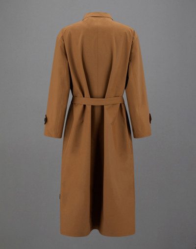 Herno Laminar Raincoat In Gore-tex Paclite In Tobacco
