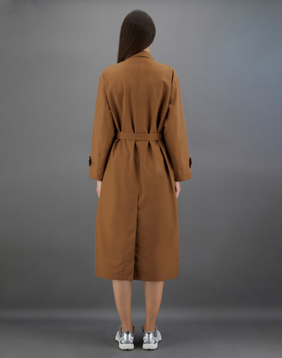 Herno Laminar Raincoat In Gore-tex Paclite In Tobacco
