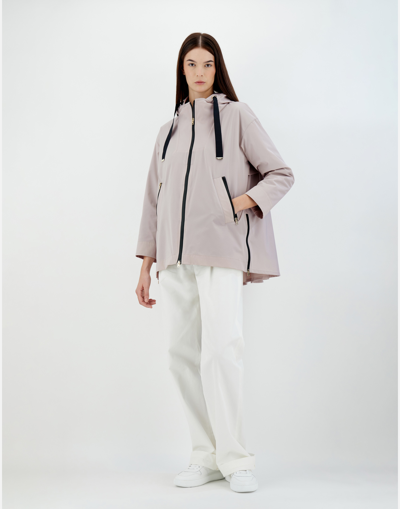 Herno City Life And Nylon Ultralight Jacket In Pewter