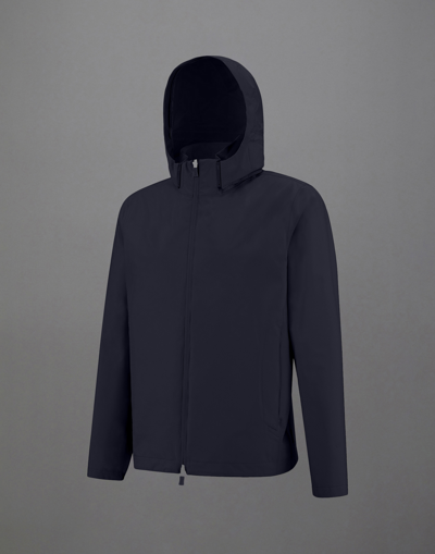 Herno Bomber Jacket In Essence In Blue