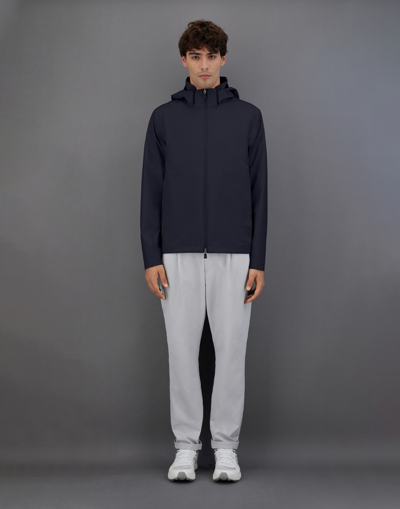 Herno Bomber Jacket In Essence In Blue