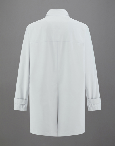 Herno Laminar Raincoat In Gore-tex Paclite In Ice