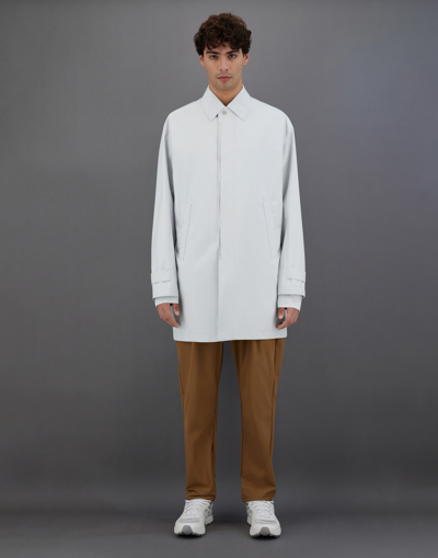 Herno Laminar Raincoat In Gore-tex Paclite In Ice